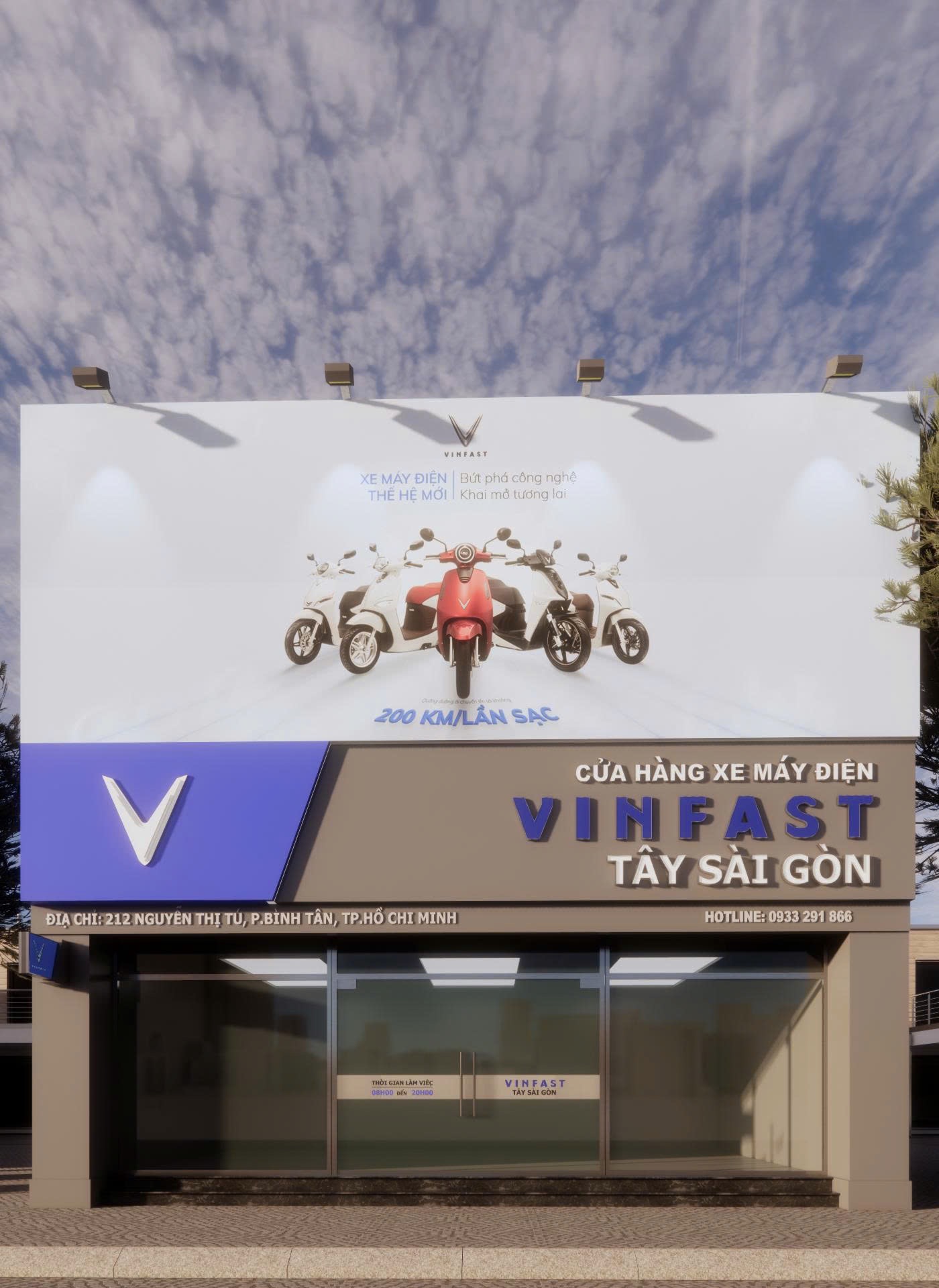 Thi Công Biển Hiệu Vinfast Tây Sài Gòn - 212 Nguyễn Thị Tú 4 thi công biển hiệu Vinfast Tây Sài Gòn