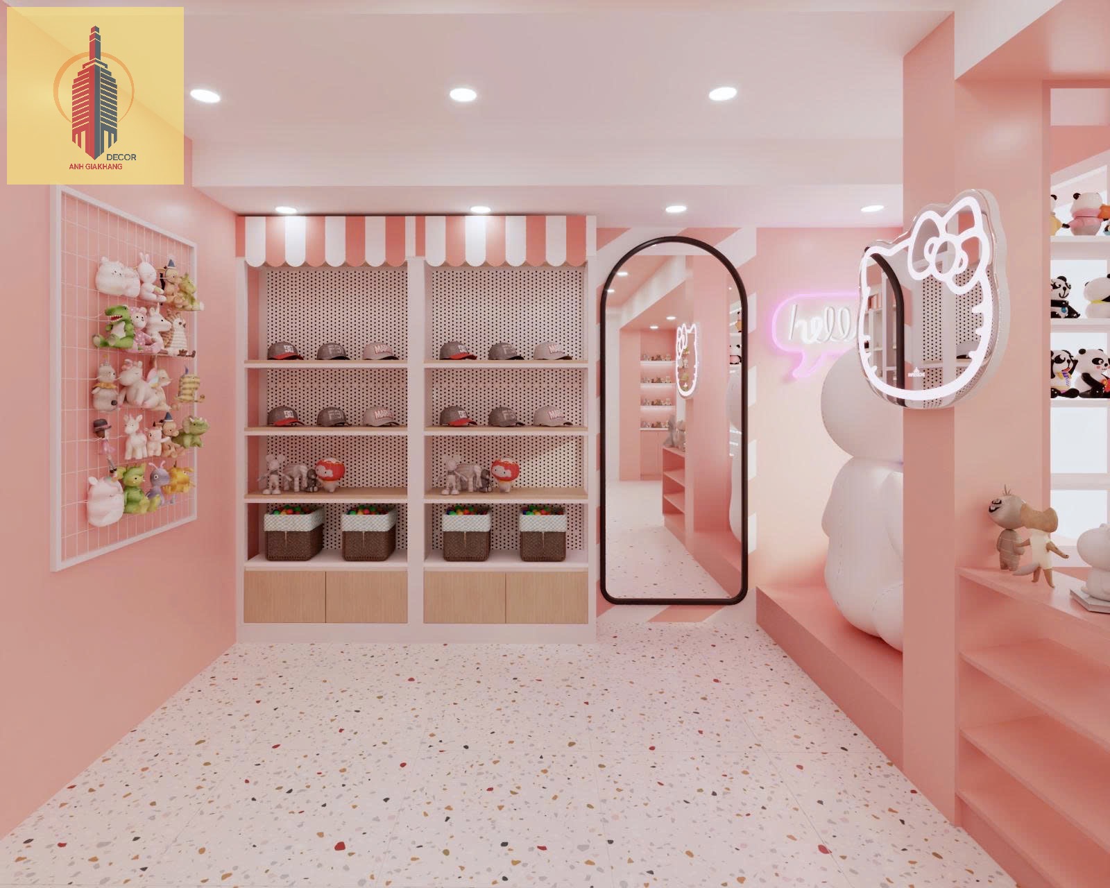 Design & Construction of UNA SHOP Gift Store, Ben Tre | Anh Gia Khang