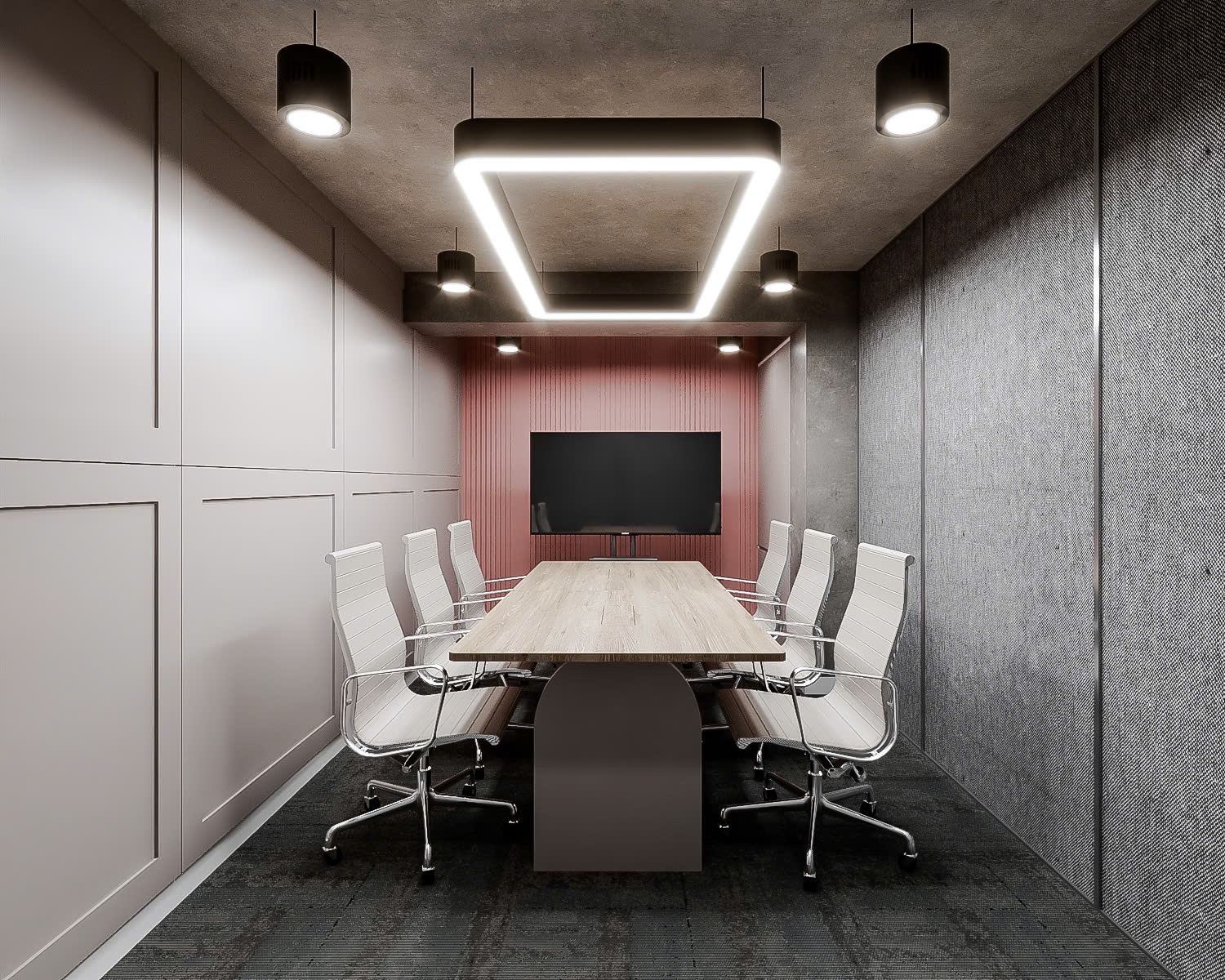 Office interior design and construction in Phu My Hung