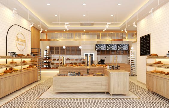 Bakery Shop Interior Design
