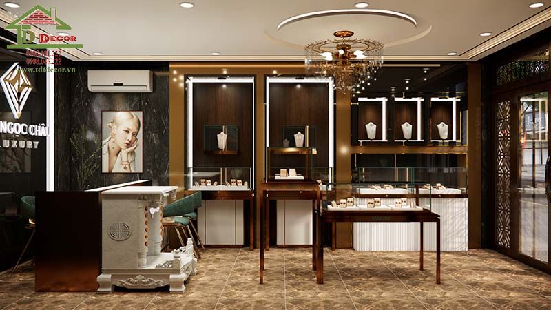 珠宝店设计与施工中的