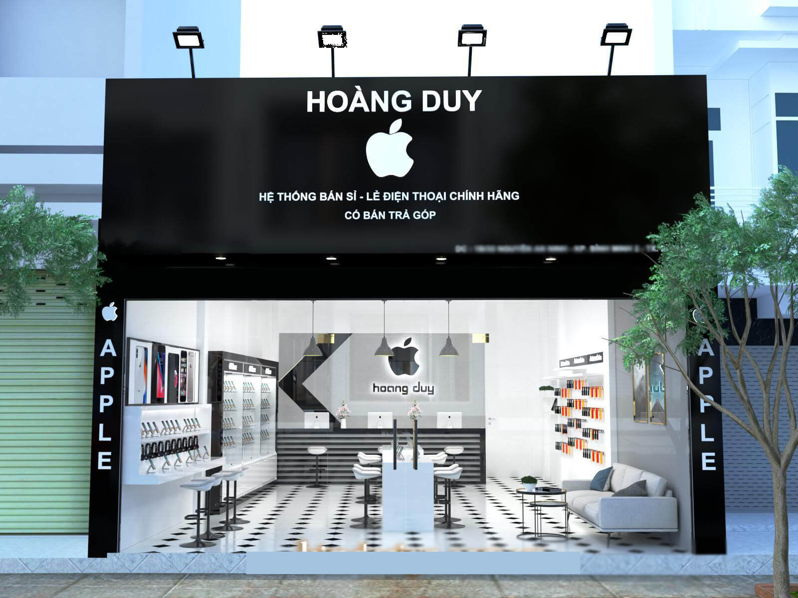 Premium Mobile Shop Signage Construction