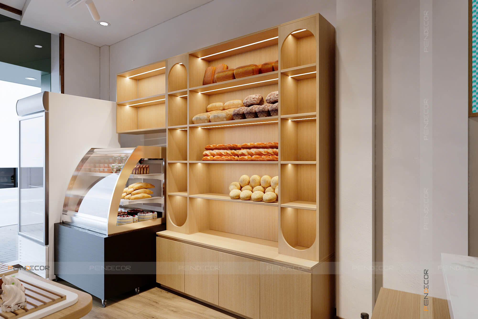 Bakery Shop Interior Design