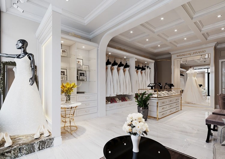 modern professional studio interior design and construction by anh gia khang group